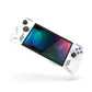 PlayVital Seamless White Marble Custom Stickers Vinyl Wraps Protective Skin Decal for ROG Ally Handheld Gaming Console - RGTM007 PlayVital