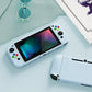 PlayVital Sky Blue Protective Case for NS Switch, Soft TPU Slim Case Cover for NS Switch Console with Colorful ABXY Direction Button Caps - NTU6038G2 PlayVital