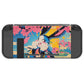 PlayVital Soft TPU Slim Protective Case with Colorful ABXY Direction Button Caps for NS Switch - Blossom POP Bunny - NTU6044G2 PlayVital