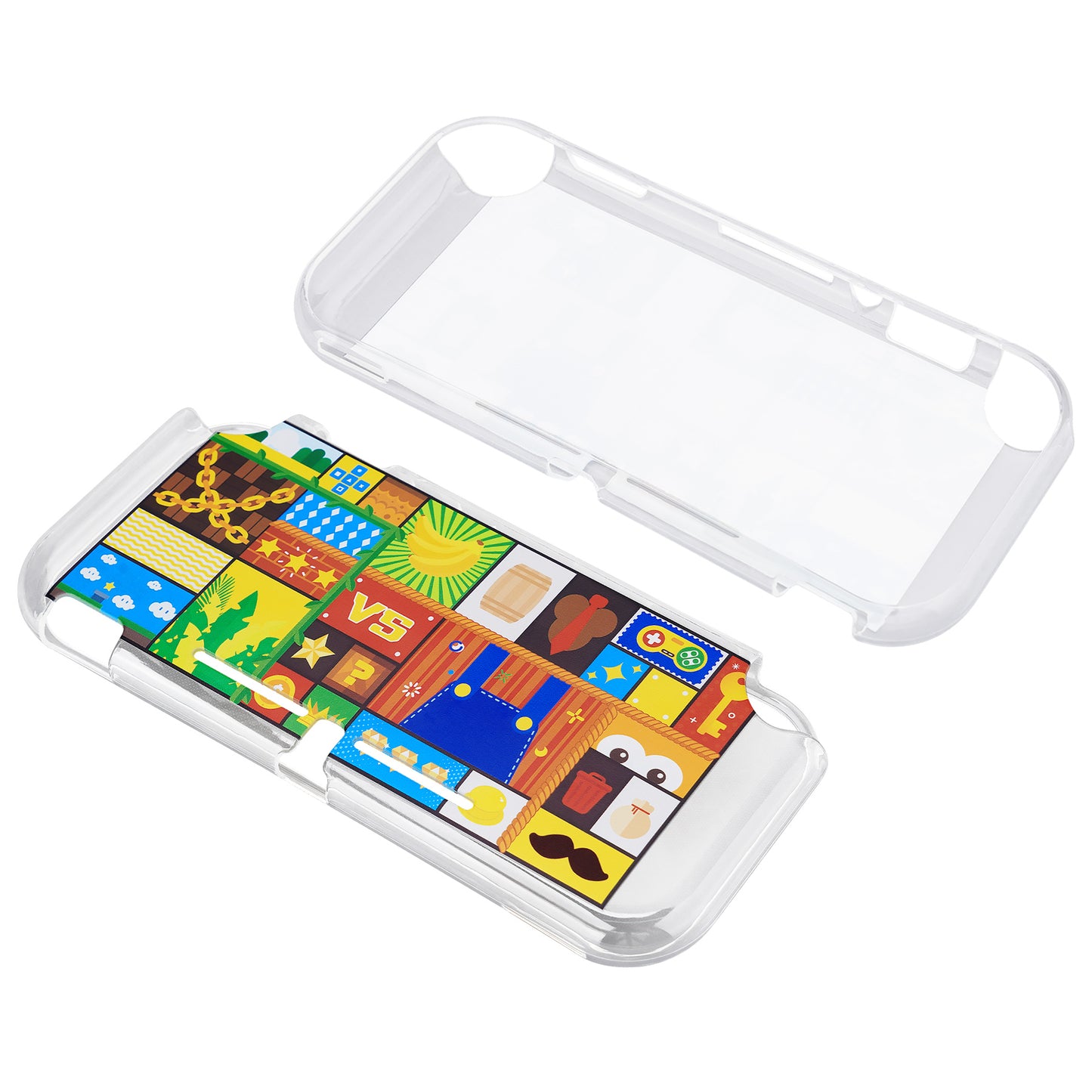 PlayVital Soft TPU Slim Protective Case for NS Switch Lite - Puzzle adventure - LTU6034 PlayVital