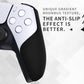 PlayVital Split Design Anti-Skid Sweat-Absorbent Premium Grip for PS5 Controller – Black - FHPFM001 PlayVital