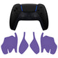 PlayVital Split Design Anti-Skid Sweat-Absorbent Premium Grip for PS5 Controller – Purple - FHPFM005 PlayVital