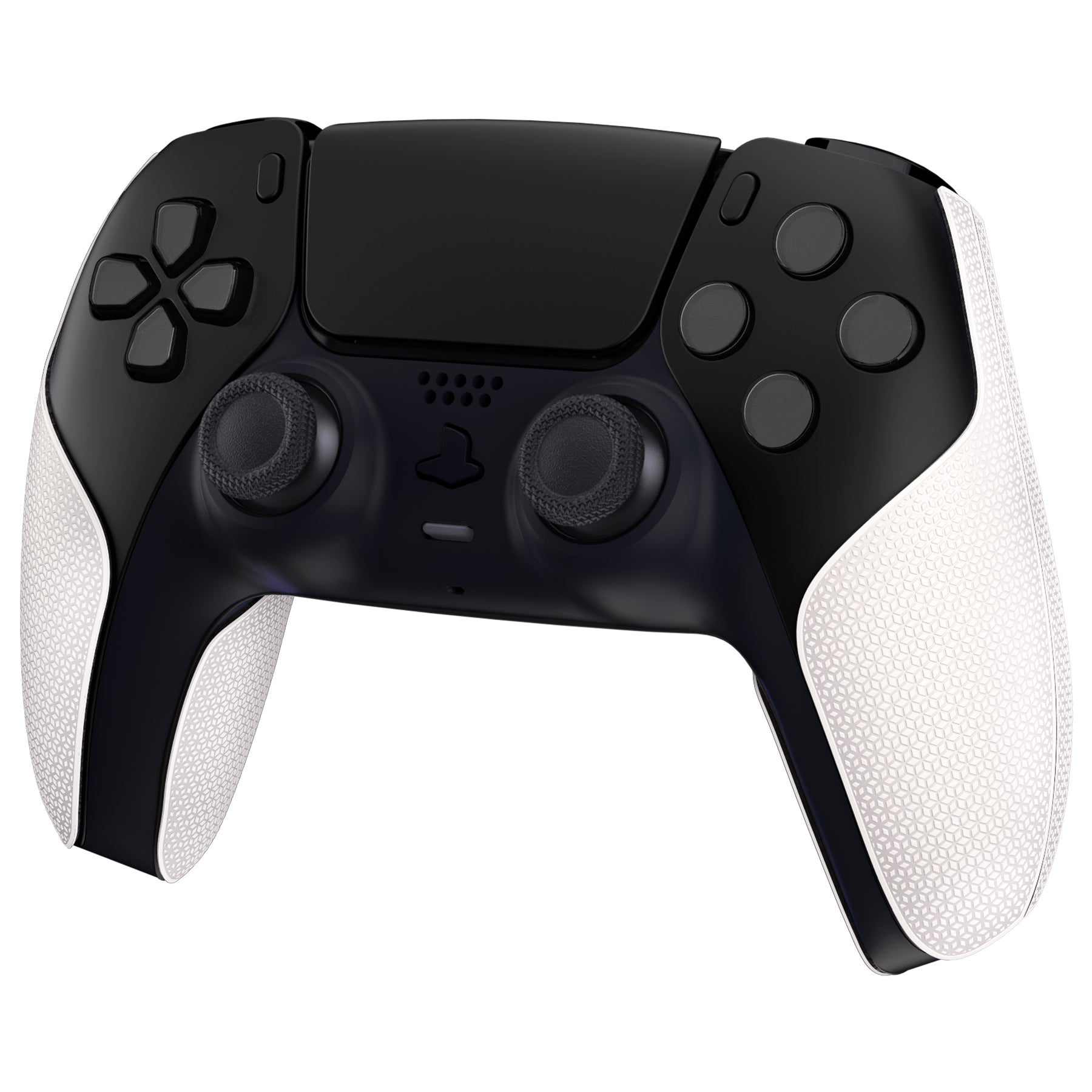 PlayVital Split Design Anti-Skid Sweat-Absorbent Premium Grip for PS5 Controller – White - FHPFM006 PlayVital