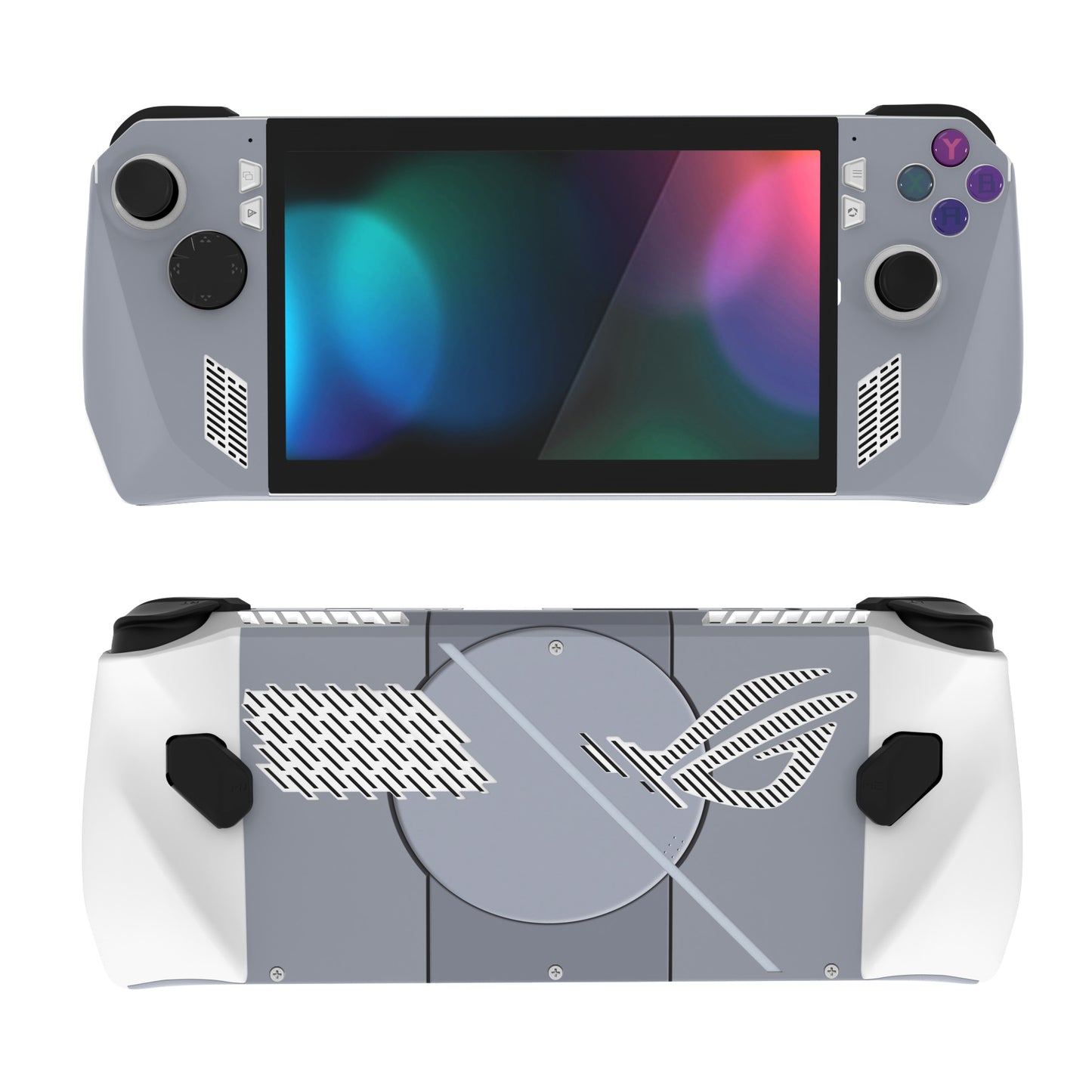 PlayVital SteamStation Custom Stickers Vinyl Wraps Protective Skin Decal for ROG Ally Handheld Gaming Console - RGTM008 PlayVital