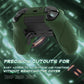 PlayVital Stellar Mecha Silicone Cover Skin with Thumb Grips for Xbox Elite Series 2 & Elite Series 2 Core Controller - Army & Rainforest Green PlayVital