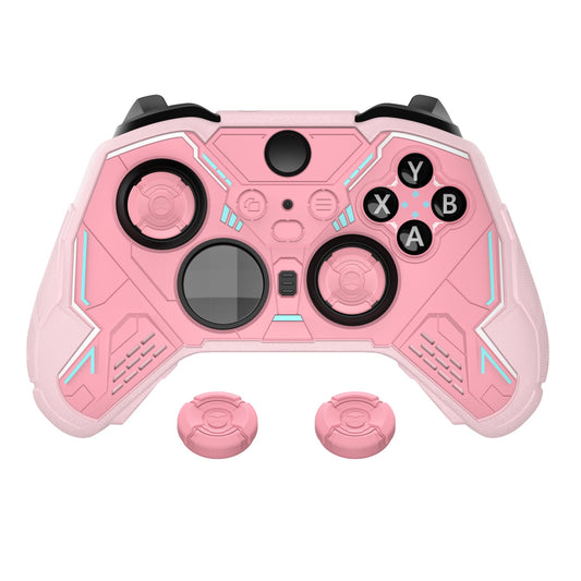 PlayVital Stellar Mecha Silicone Cover Skin with Thumb Grips for Xbox Elite Series 2 & Elite Series 2 Core Controller - Pink PlayVital