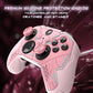 PlayVital Stellar Mecha Silicone Cover Skin with Thumb Grips for Xbox Elite Series 2 & Elite Series 2 Core Controller - Pink PlayVital