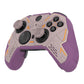 PlayVital Stellar Mecha Silicone Cover Skin with Thumb Grips for Xbox Elite Series 2 & Elite Series 2 Core Controller - Taupe & Purple PlayVital