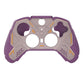 PlayVital Stellar Mecha Silicone Cover Skin with Thumb Grips for Xbox Elite Series 2 & Elite Series 2 Core Controller - Taupe & Purple PlayVital