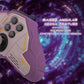 PlayVital Stellar Mecha Silicone Cover Skin with Thumb Grips for Xbox Elite Series 2 & Elite Series 2 Core Controller - Taupe & Purple PlayVital