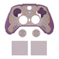 PlayVital Stellar Mecha Silicone Cover Skin with Thumb Grips for Xbox Elite Series 2 & Elite Series 2 Core Controller - Taupe & Purple PlayVital