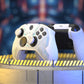 PlayVital Stellar Mecha Silicone Cover Skin with Thumb Grips for Xbox Elite Series 2 & Elite Series 2 Core Controller - White PlayVital
