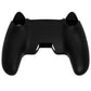 PlayVital Sweetheart Kitty Series Silicone Cover with Cat Paw Thumb Grips for PS5 Controller, Compatible with PS5 Charging Dock - Black PlayVital