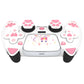 PlayVital Sweetheart Kitty Series Silicone Cover with Cat Paw Thumb Grips for PS5 Controller, Compatible with PS5 Charging Dock - White PlayVital