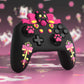 PlayVital Sweetheart Kitty Series Silicone Skin Protective Case with Joystick Grips for Nintendo Switch Pro Controller - Black PlayVital