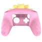 PlayVital Sweetheart Kitty Series Silicone Skin Protective Case with Joystick Grips for Nintendo Switch Pro Controller - Pink PlayVital