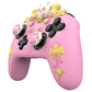 PlayVital Sweetheart Kitty Series Silicone Skin Protective Case with Joystick Grips for Nintendo Switch Pro Controller - Pink PlayVital