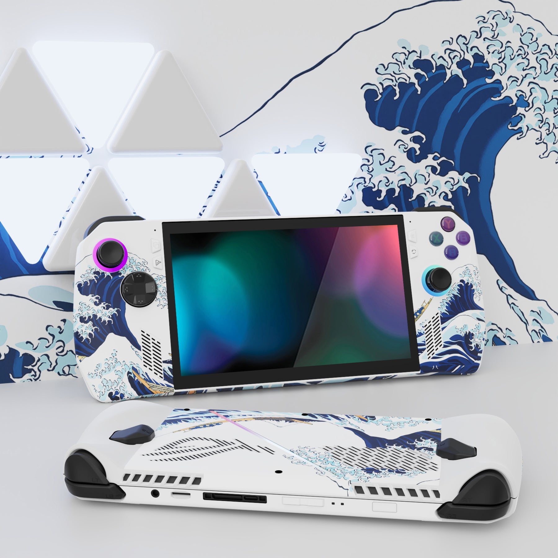 PlayVital ROG Ally Console Protective Skin Decal, Custom Stickers Vinyl ...