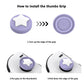 PlayVital Thumbs Cushion Caps Cute Thumb Grip Caps for Nintendo Switch & Switch OLED & Switch Lite - PP & VV The Winged Kittens playvital