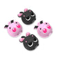 PlayVital Thumbs Cushion Caps Cute Thumb Grip Caps for Nintendo Switch & Switch OLED & Switch Lite - PP & VV The Winged Kittens playvital