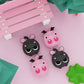 PlayVital Thumbs Cushion Caps Cute Thumb Grip Caps for Nintendo Switch & Switch OLED & Switch Lite - PP & VV The Winged Kittens playvital