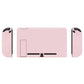 PlayVital UPGRADED Dockable Hard Shell Protective Case for NS Switch - Cherry Blossoms Pink - ANSP3010 PlayVital