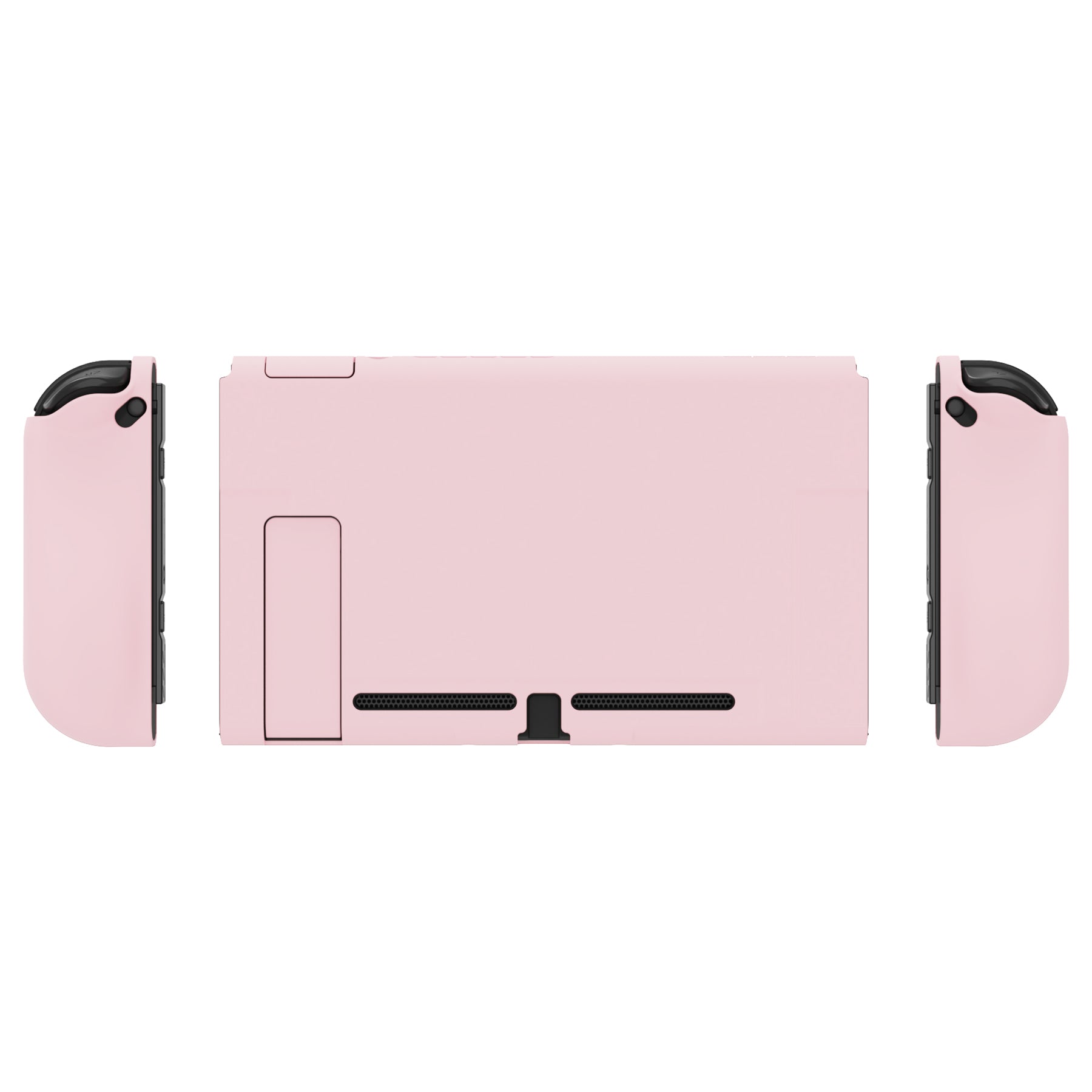 PlayVital UPGRADED Dockable Hard Shell Protective Case for NS Switch - Cherry Blossoms Pink - ANSP3010 PlayVital