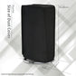 PlayVital Vertical Waterproof Nylon Dust Cover for ps5 Pro Console Disc & Digital Edition - Black