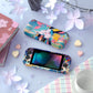 PlayVital ZealProtect Hard Shell Protective Case with Screen Protector & Thumb Grip Caps & Button Caps for NS Switch Lite - Blossom POP Bunny - PSLYR008 playvital