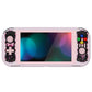 PlayVital ZealProtect Hard Shell Protective Case with Screen Protector & Thumb Grip Caps & Button Caps for NS Switch Lite - Darkling Sheep - PSLYR007 playvital