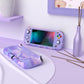PlayVital ZealProtect Hard Shell Protective Case with Screen Protector & Thumb Grip Caps & Button Caps for NS Switch Lite - Whale in Dream - PSLYR011 playvital