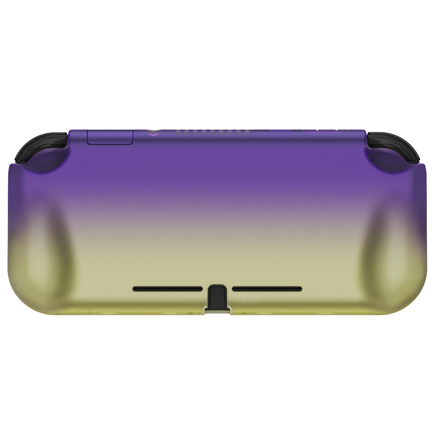 PlayVital ZealProtect Hard Shell Protective Case with Screen Protector & Thumb Grip Caps & Button Caps for NS Switch Lite - Gradient Translucent Bluebell - PSLYP301 playvital