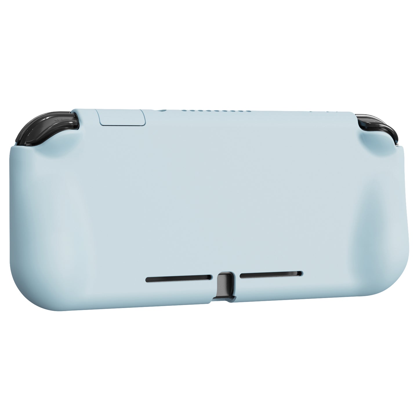 PlayVital ZealProtect Hard Shell Protective Case with Screen Protector & Thumb Grip Caps & Button Caps for Nintendo Switch Lite - Heaven Blue - PSLYP3018 playvital