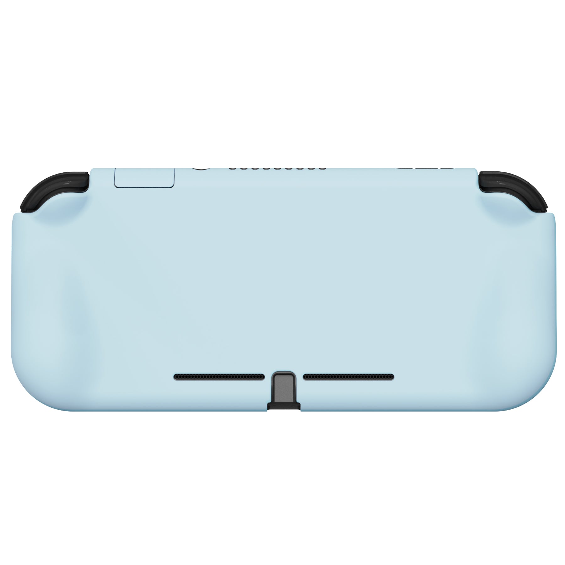 PlayVital ZealProtect Hard Shell Protective Case with Screen Protector & Thumb Grip Caps & Button Caps for Nintendo Switch Lite - Heaven Blue - PSLYP3018 playvital