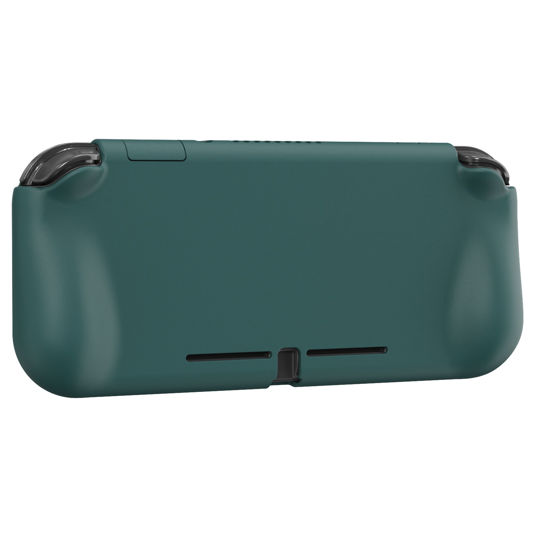 PlayVital ZealProtect Hard Shell Protective Case with Screen Protector & Thumb Grip Caps & Button Caps for Nintendo Switch Lite - Hunter Green - PSLYP3017 playvital