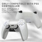 PlayVital 2 Set Upgraded 3D Studded Edition Anti-Slip Silicone Cover Skin with 6 Thumb Grips & 2 Stickers for PS5 Controller, Compatible with Charging Dock - Glow in Dark - Green PlayVital