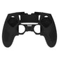 PlayVital 3D Studded Edition Anti-Slip Silicone Cover Case with Thumb Grip Caps for PS5 Edge Controller - Black - ETPFP001 PlayVital