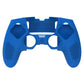 PlayVital 3D Studded Edition Anti-Slip Silicone Cover Case with Thumb Grip Caps for PS5 Edge Controller - Blue - ETPFP009 PlayVital
