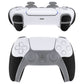 PlayVital Armored Edition Anti-Skid Sweat-Absorbent Controller Grip with Shoulder Button Trigger Stickers for PS5 Controller - Black - PFPJ049 PlayVital