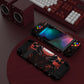 PlayVital Customized Dockable Hard Shell Protective Case with Colorful ABXY Direction Button Caps for Nintendo Switch Console - Spider Armor PlayVital