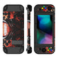 PlayVital Customized Dockable Hard Shell Protective Case with Colorful ABXY Direction Button Caps for Nintendo Switch Console - Spider Armor PlayVital