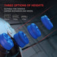 PlayVital Hurricane Thumbs Cushion Thumb Grips Caps for PS5 & PS4 & Switch Pro & Xbox Elite Series 2 & Xbox One & Xbox Core Wireless Controller - Blue - PJM3065 PlayVital