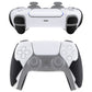 PlayVital Mecha Edition Anti-Skid Sweat-Absorbent Controller Grip with Shoulder Button Trigger Stickers for PS5 Controller - Black - PFPJ050 PlayVital