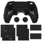 PlayVital Mecha Edition Anti-Slip Silicone Cover Skin with Matching Thumb Grips and Stickers for PS5 Wireless Controller -  Compatible with Charging Station - Black PlayVital