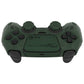 PlayVital Mecha Edition Anti-Slip Silicone Cover Skin with Matching Thumb Grips and Stickers for PS5 Wireless Controller - Compatible with Charging Station - Jungle Green PlayVital