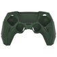 PlayVital Mecha Edition Anti-Slip Silicone Cover Skin with Matching Thumb Grips and Stickers for PS5 Wireless Controller - Compatible with Charging Station - Jungle Green PlayVital