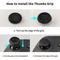 PlayVital MonoEye Monster Cute Silicone Cover with Thumb Grips Caps for Xbox Series X/S Controller - Black PlayVital