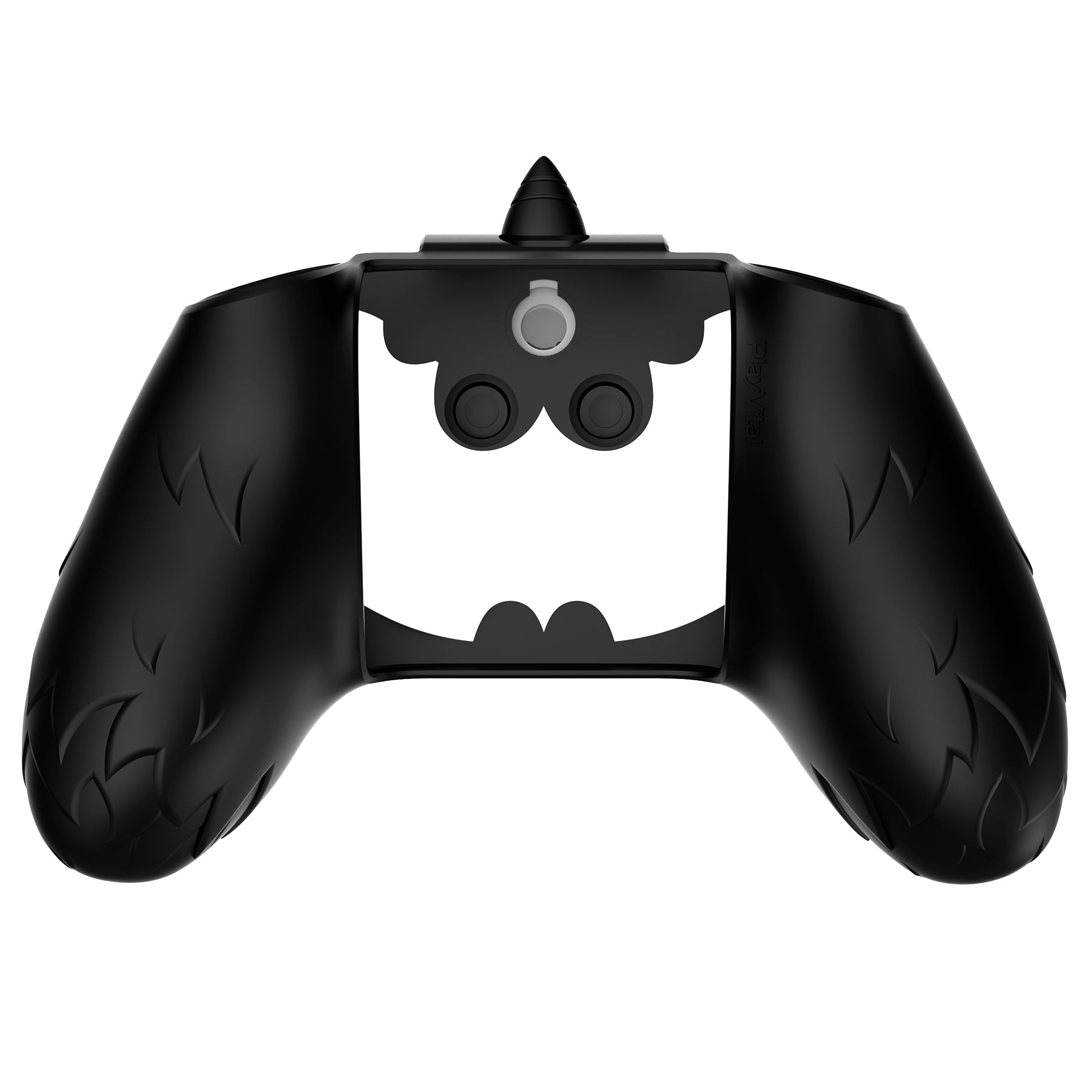 PlayVital MonoEye Monster Cute Silicone Cover with Thumb Grips Caps for Xbox Series X/S Controller - Black PlayVital