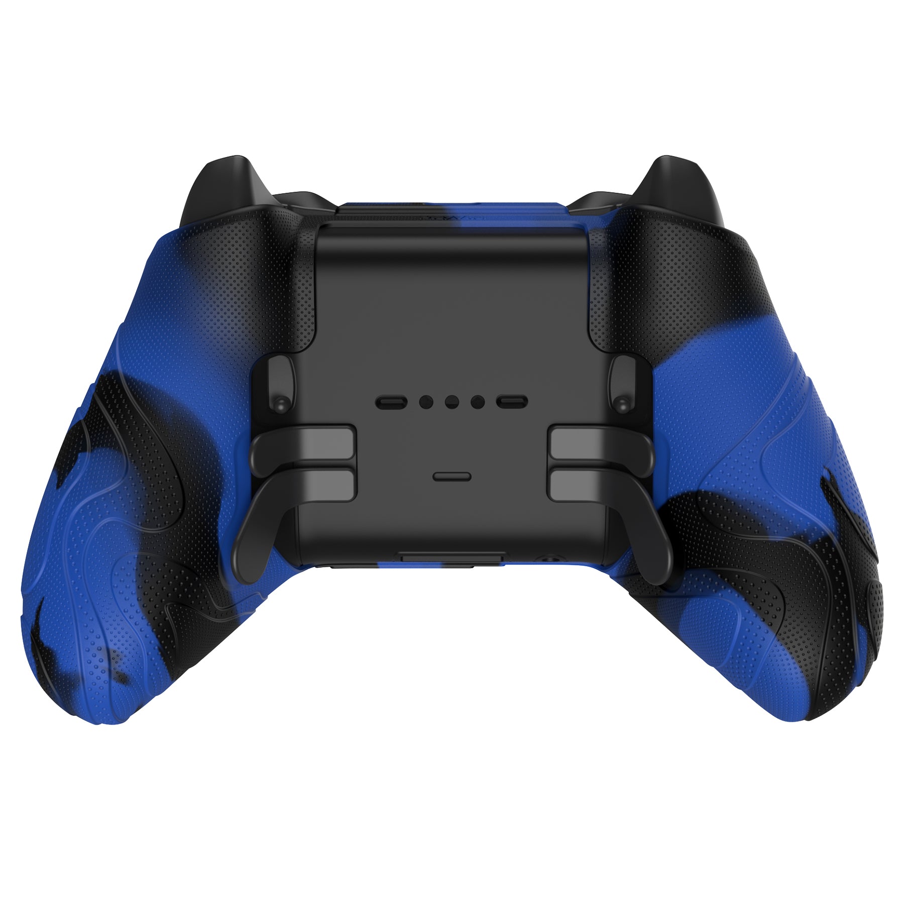 PlayVital Mountain Range Edition Silicone Cover with Thumb Grips for Xbox Elite Series 2 Controller & Xbox Elite Series 2 Core Controller - Blue & Black PlayVital