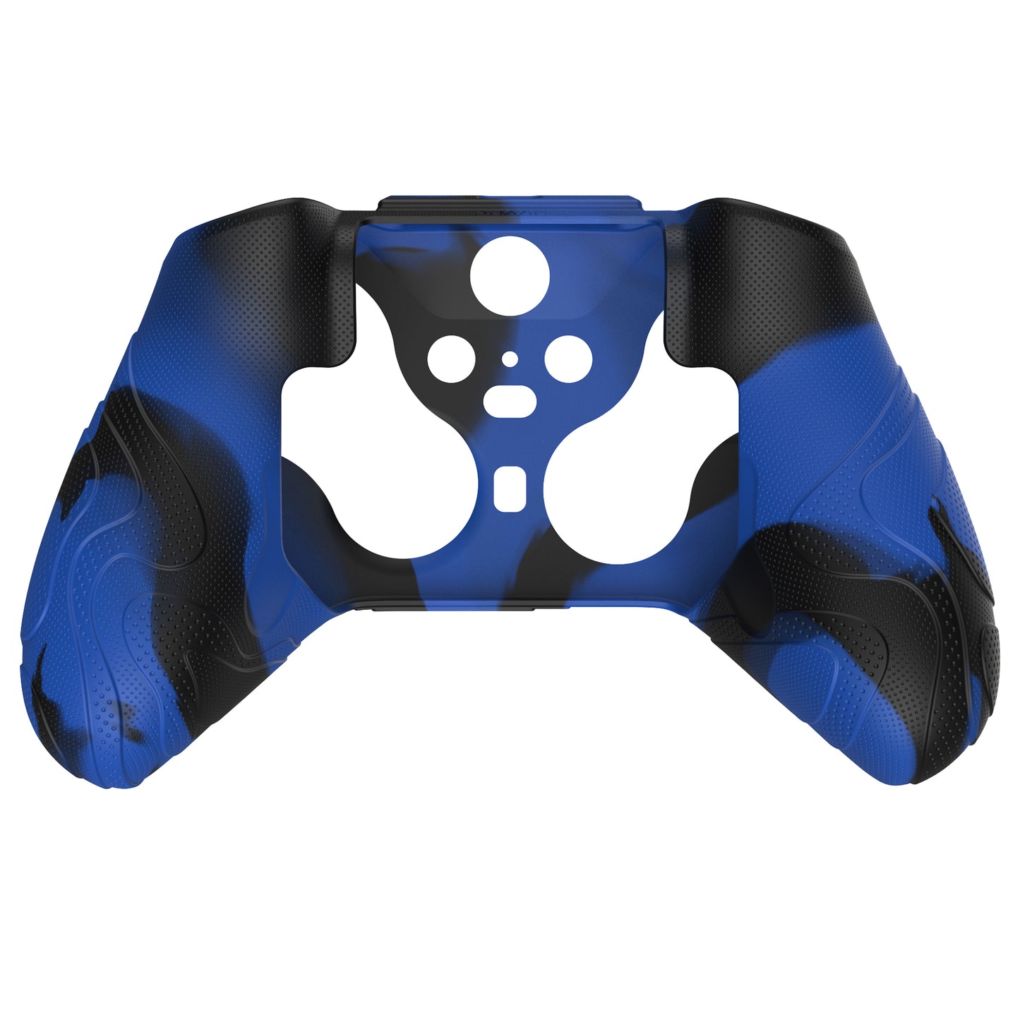 PlayVital Mountain Range Edition Silicone Cover with Thumb Grips for Xbox Elite Series 2 Controller & Xbox Elite Series 2 Core Controller - Blue & Black PlayVital
